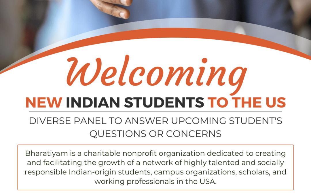 Welcoming New Indian Students to the US